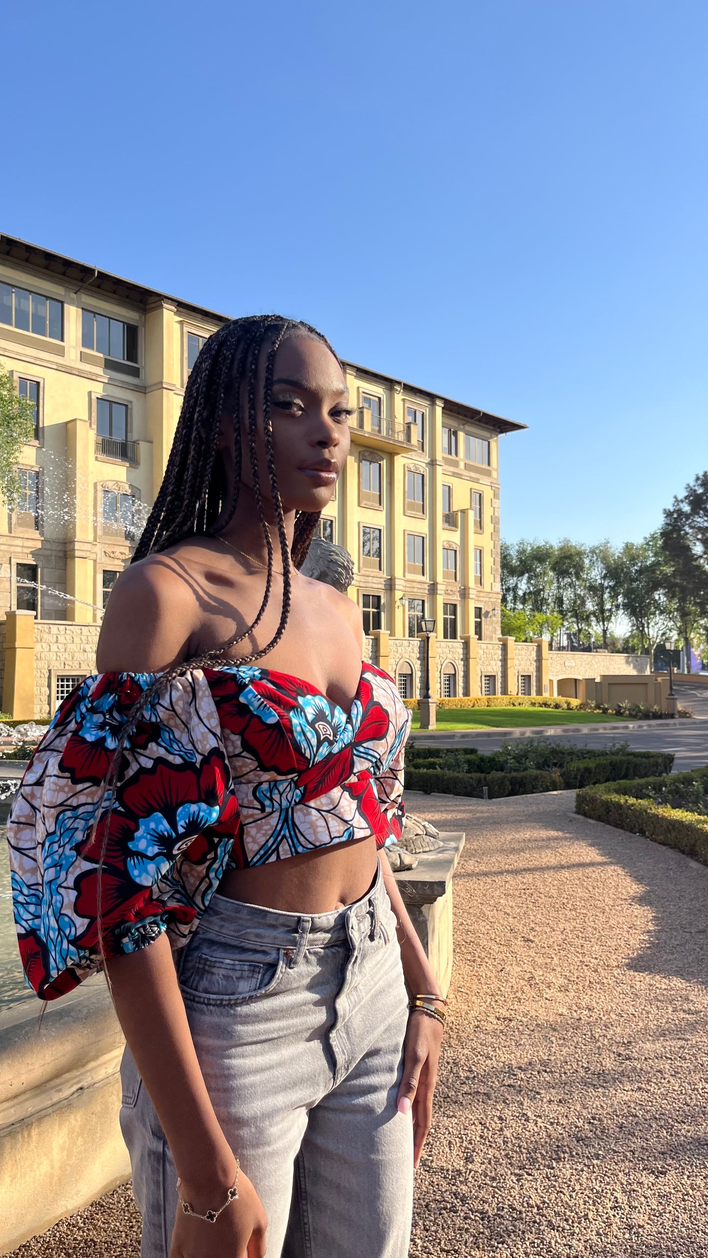 Alba crop top