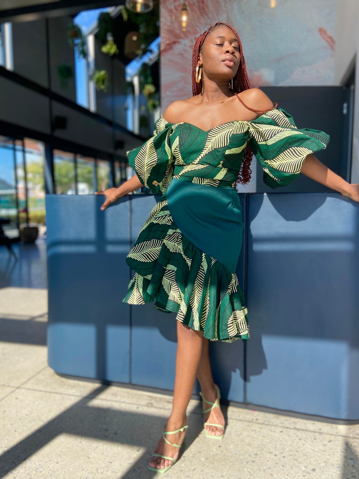Thema green skirt