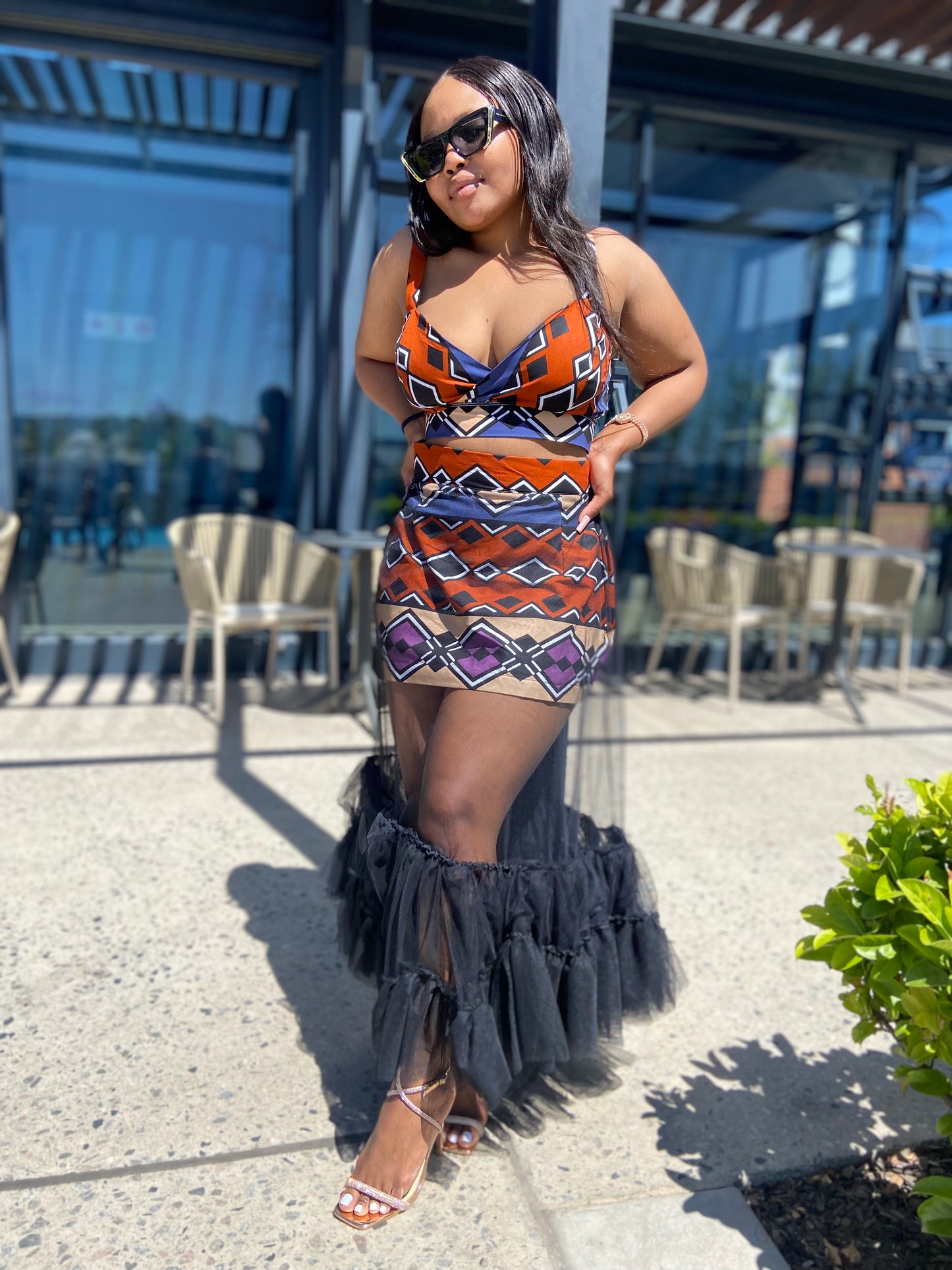 Abayomi Brown skirt