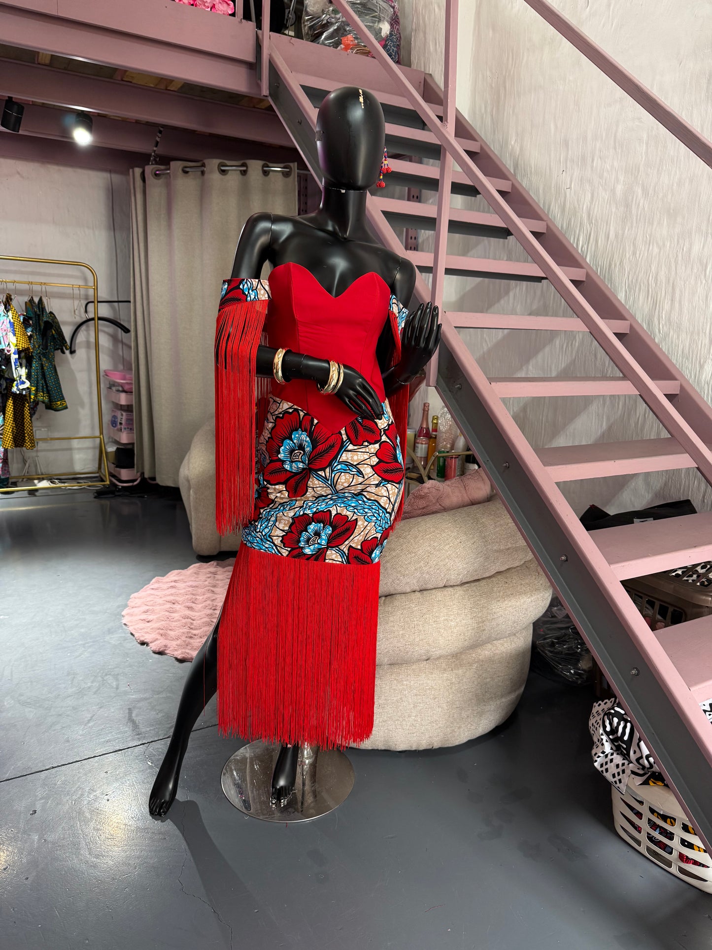 Jeniffer tassel dress