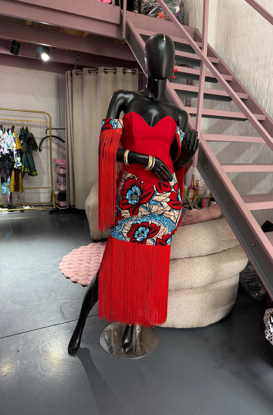 Jeniffer tassel dress