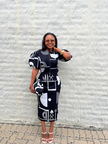 Wabisa skirt set