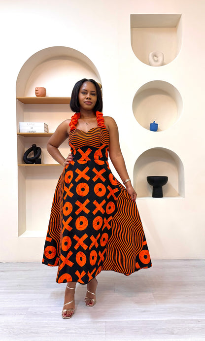 Neema midi dress
