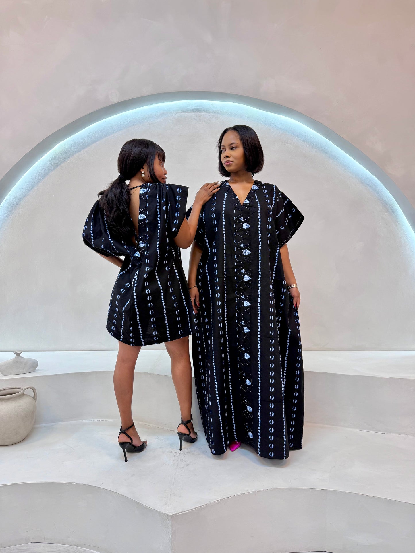 Messy mini kaftan