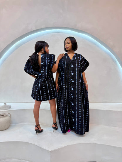 Messy mini kaftan
