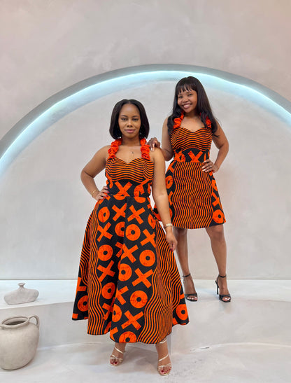 Neema midi dress
