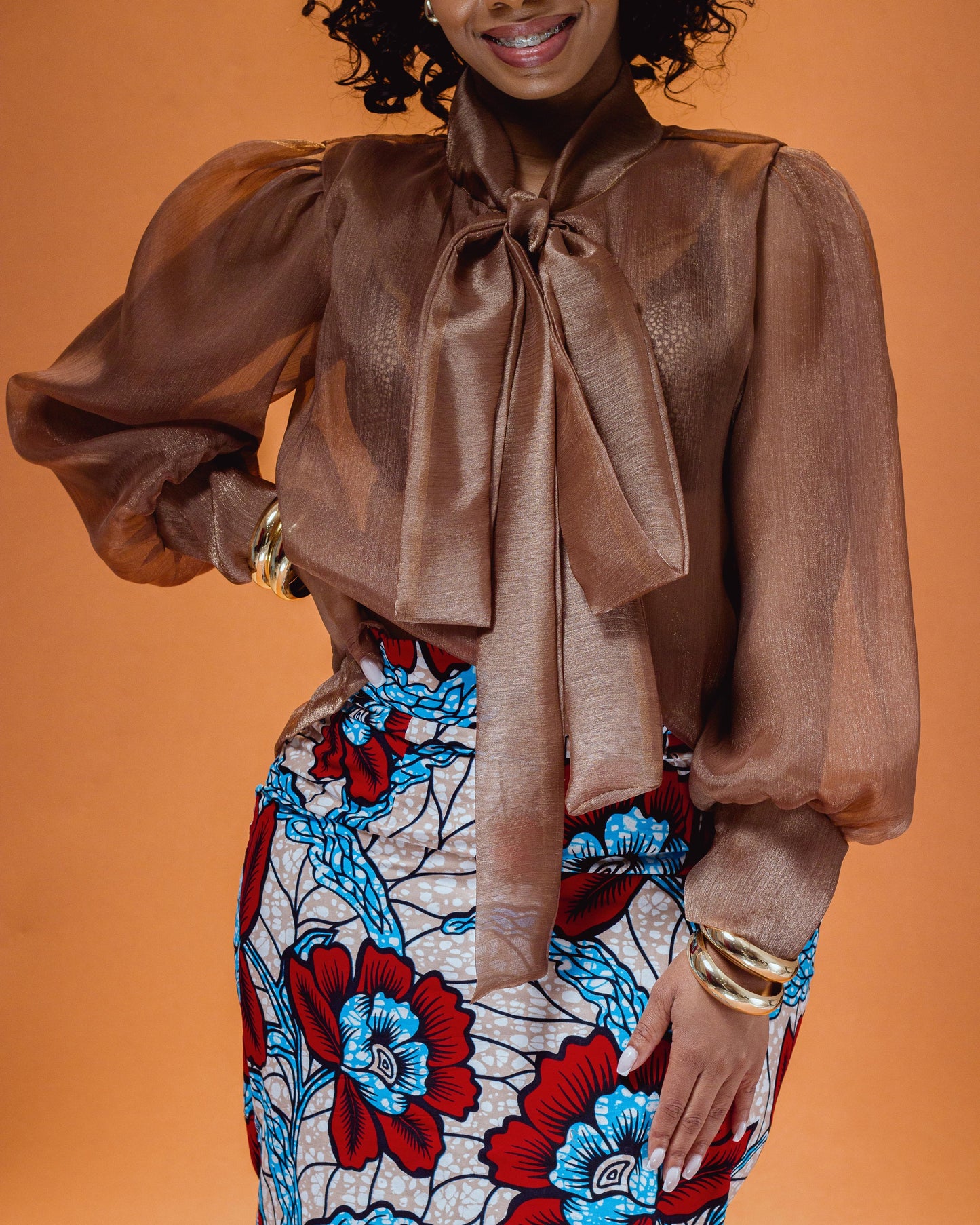 AMARA ORGANZA BLOUSE