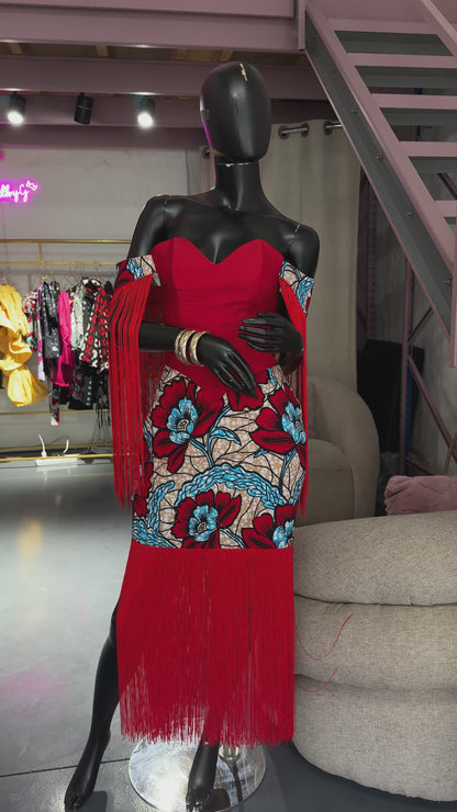 Jeniffer tassel dress